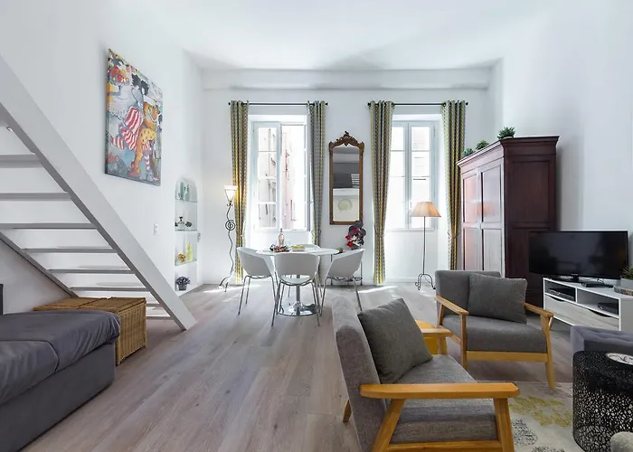 Barillerie - Loft Moderne, Face Mer, Vieux-nice.