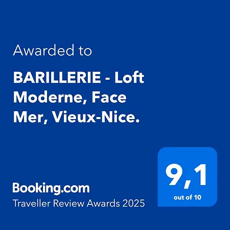 Barillerie - Loft Moderne, Face Mer, Vieux-nice. * Nicea
