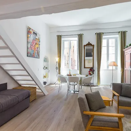 Barillerie - Loft Moderne, Face Mer, Vieux-nice. Apartament *